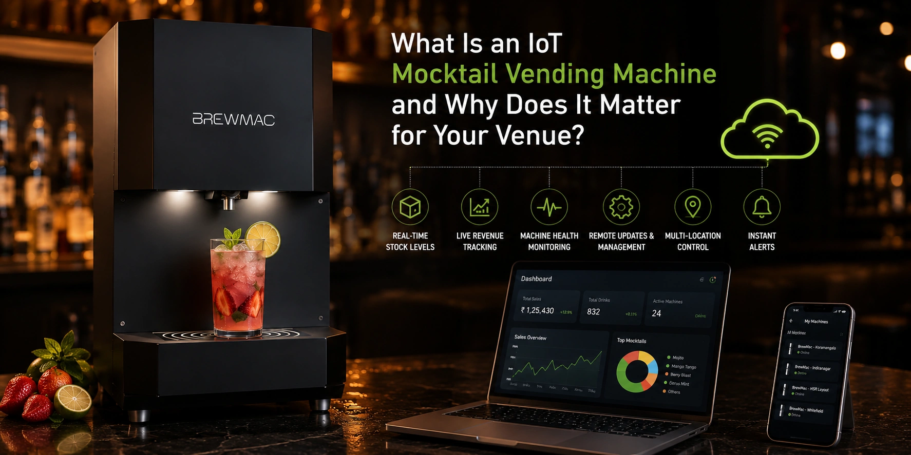 What Is an IoT Mocktail Vending Machine and Why Does It Matter for Your Venue?