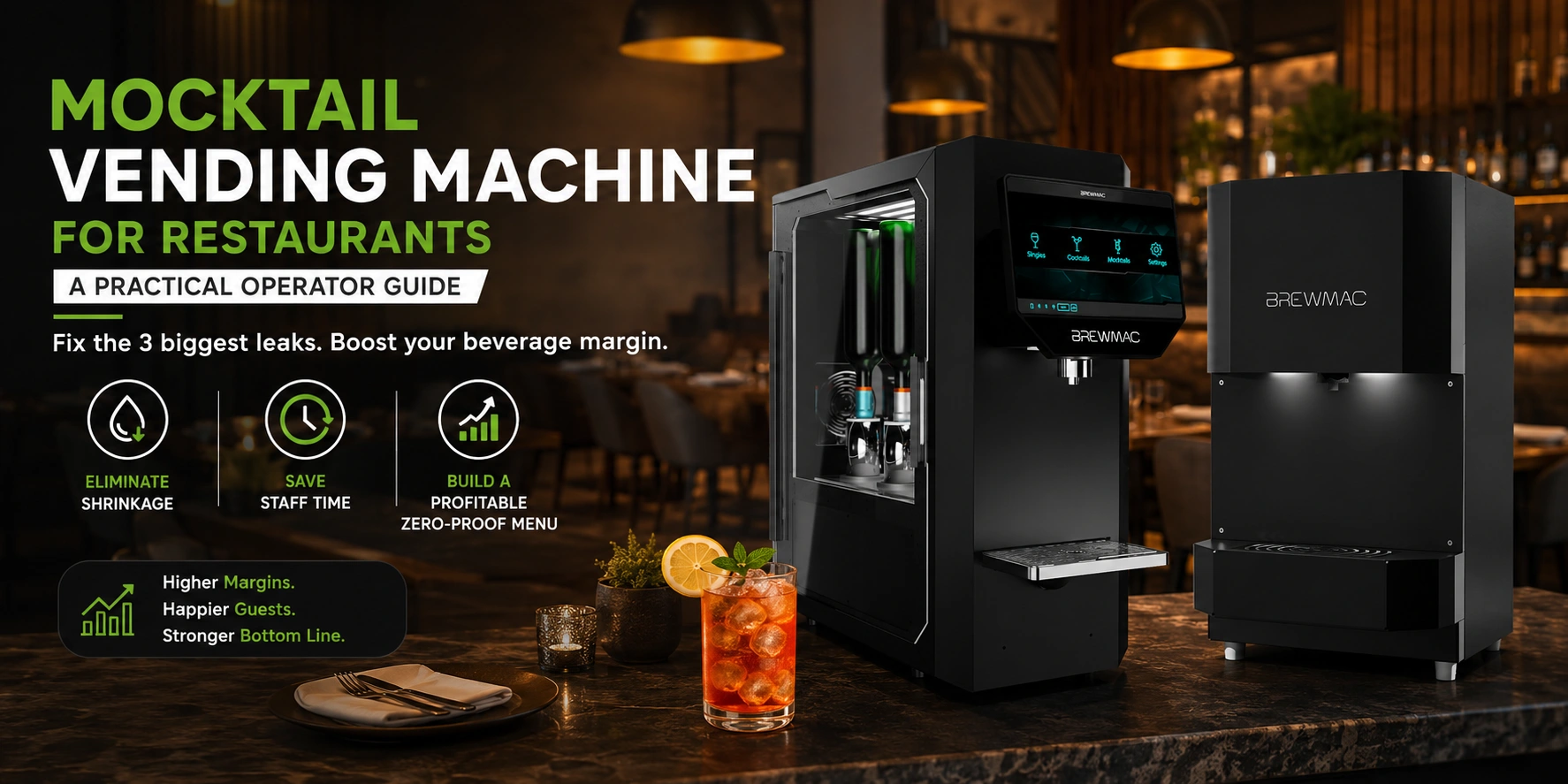 Mocktail Vending Machine for Restaurants: A Practical Operator Guide