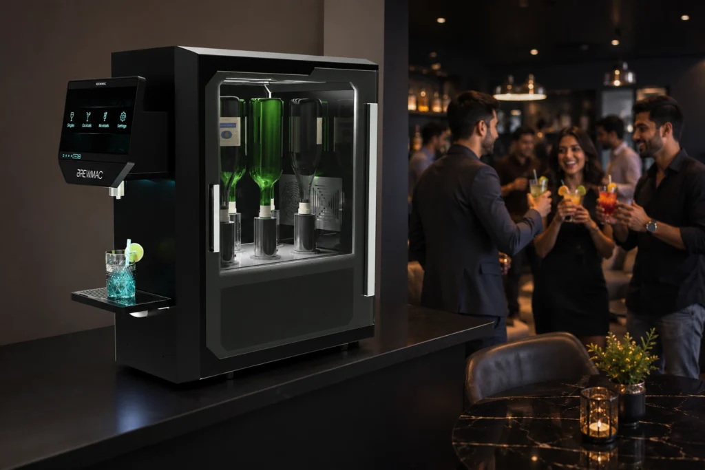 AI Mocktail Vending Machine in india